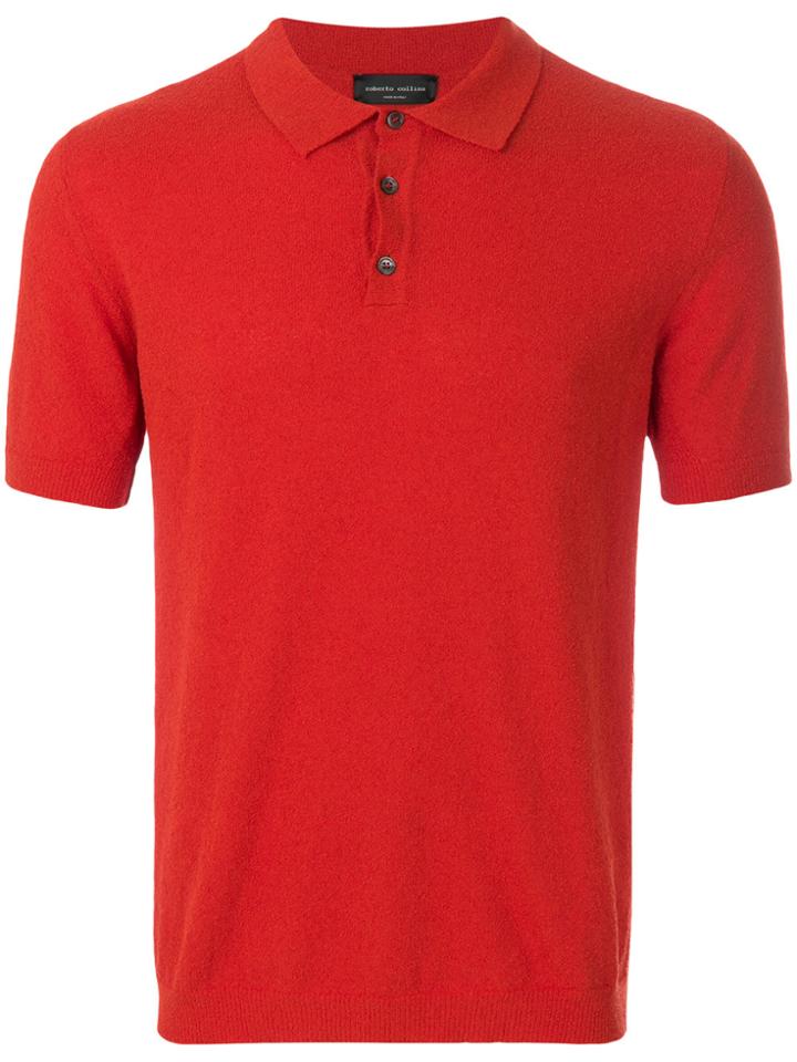 Roberto Collina Classic Polo Shirt - Red