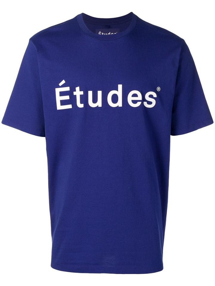 Études Wonder Logo T-shirt - Blue