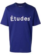 Études Wonder Logo T-shirt - Blue