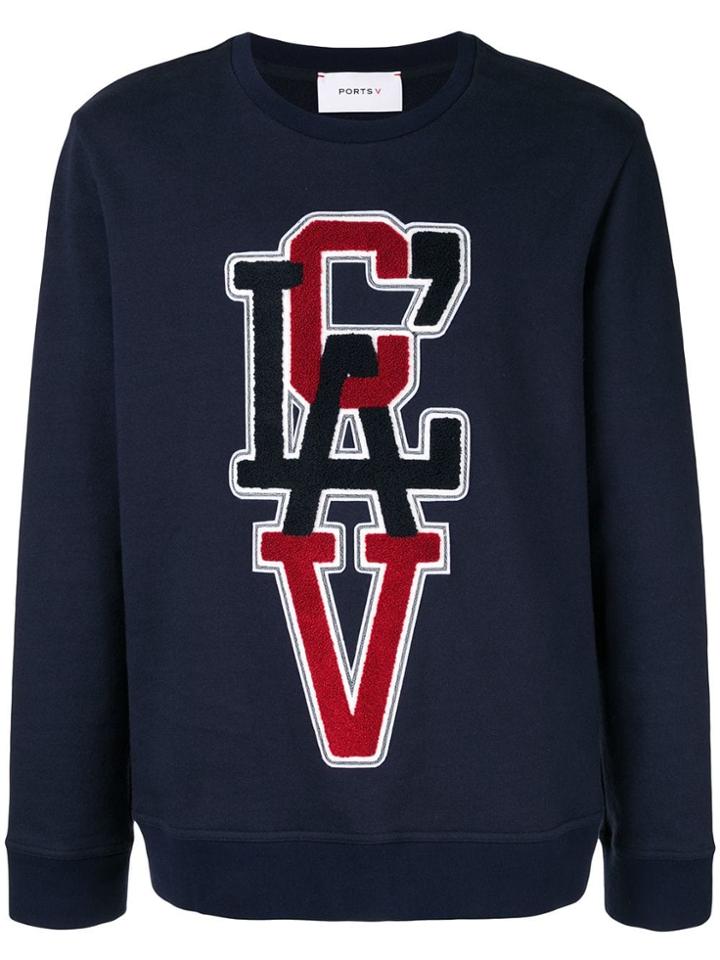 Ports V Clav Sweatshirt - Blue