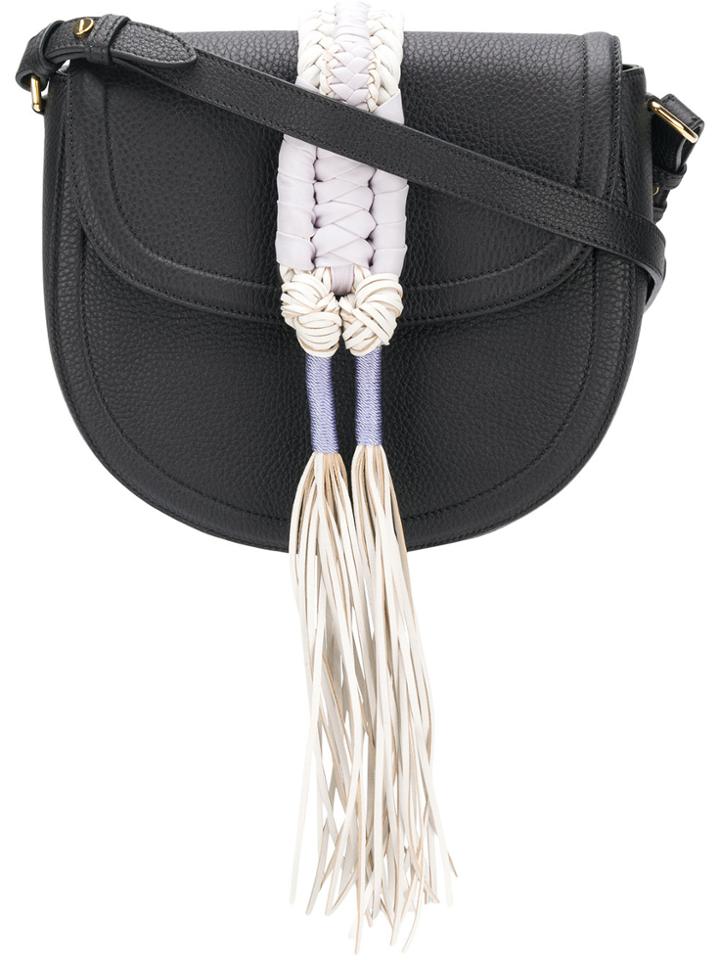 Altuzarra Tassel Saddle Bag - Black