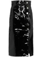 Skiim Side Slit Pencil Skirt - Black