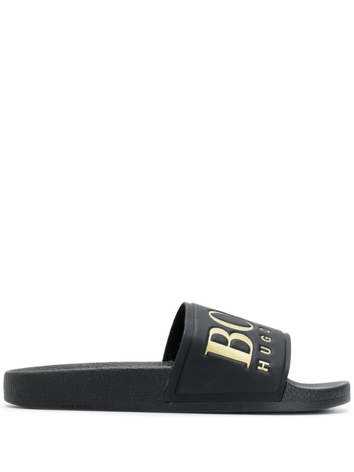 Boss Hugo Boss Logo Slider - Black