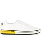 Prada Lace-up Low-top Sneaker - White