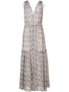 Ulla Johnson - Floral Print Maxi Dress - Women - Silk - 2, White, Silk