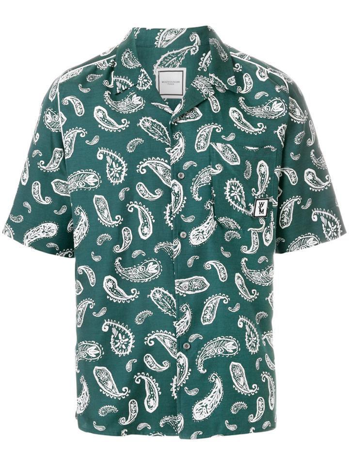 Wooyoungmi Paisley Print Shirt - Green