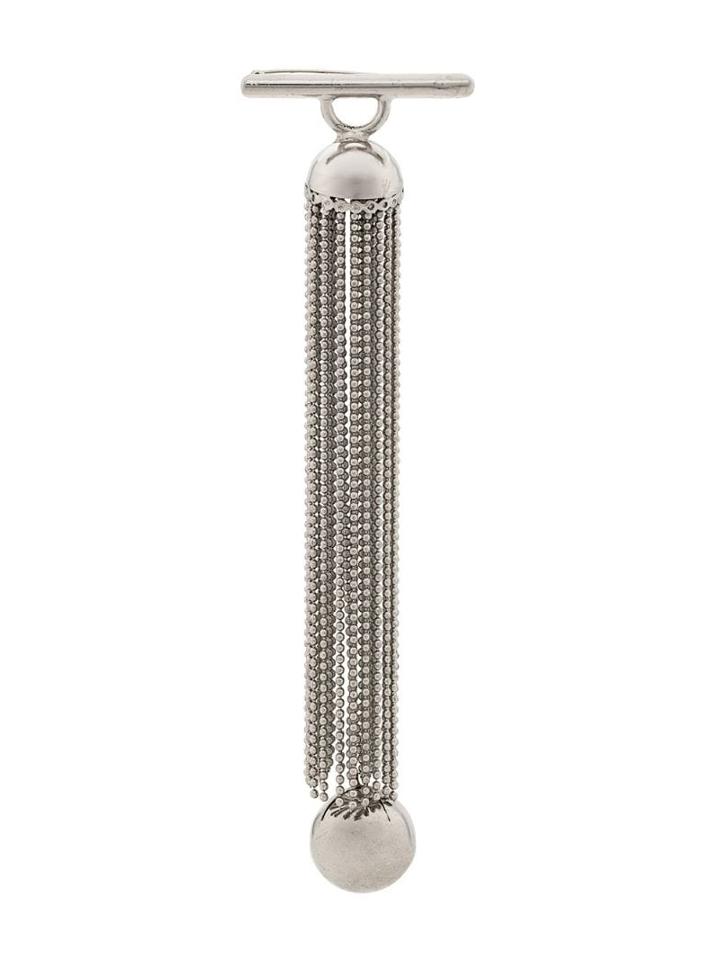 Versace Pre-owned 1980's/1990's Silver Metal Large Brooch