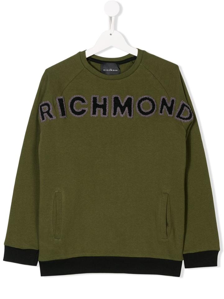 John Richmond Junior Teen Foxtrot Sweatshirt - Green