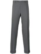 Canali Straight Trousers - Grey