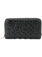 Dolce & Gabbana Quilted Logo Wallet - Black