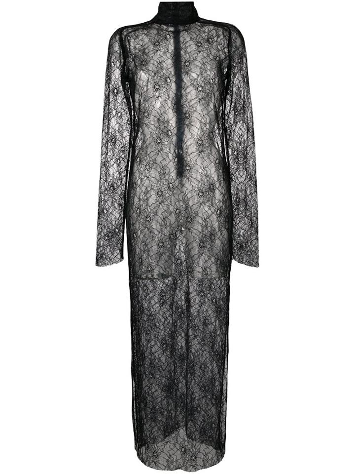 Strateas Carlucci Funnel Lace Dress