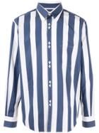 Cobra S.c. Double Button Shirt - Blue