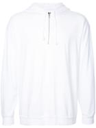 H Beauty & Youth Zip-neck Hoodie - White