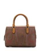 Etro Paisley Print Handbag - Neutrals