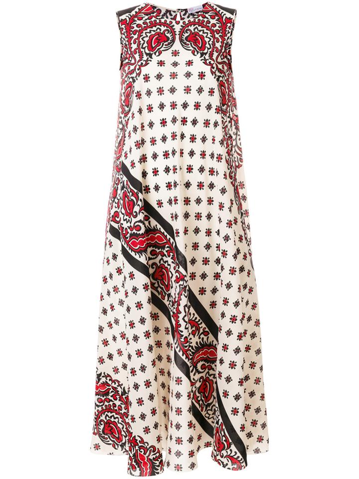 Red Valentino Printed Swing Dress