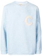 Corelate Embroidered C Sweatshirt - Blue