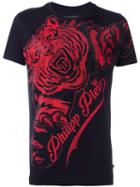 Philipp Plein 'claws' T-shirt, Men's, Size: Xxl, Black, Cotton