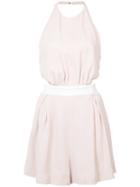 C/meo - Mini Pleated Dress - Women - Viscose - M, Pink/purple, Viscose
