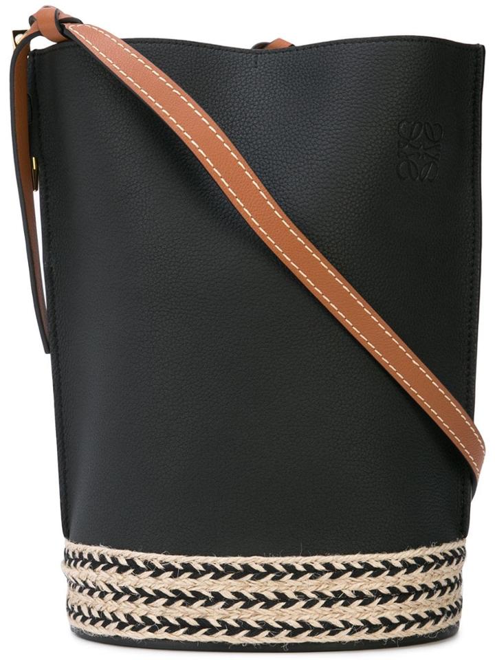 Loewe Gate Bucket Bag - Black
