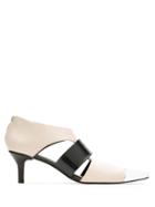 Gloria Coelho Panelled Pumps - Neutrals