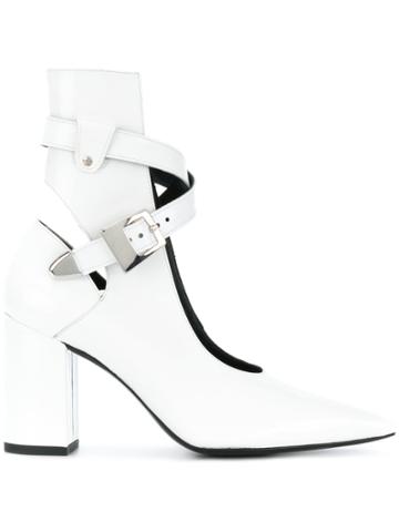Robert Clergerie Robert Clergerie X Self Portrait Kult Boots - White