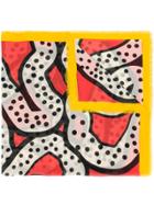 Henrik Vibskov Rhizo Abstract Print Scarf - Nude & Neutrals