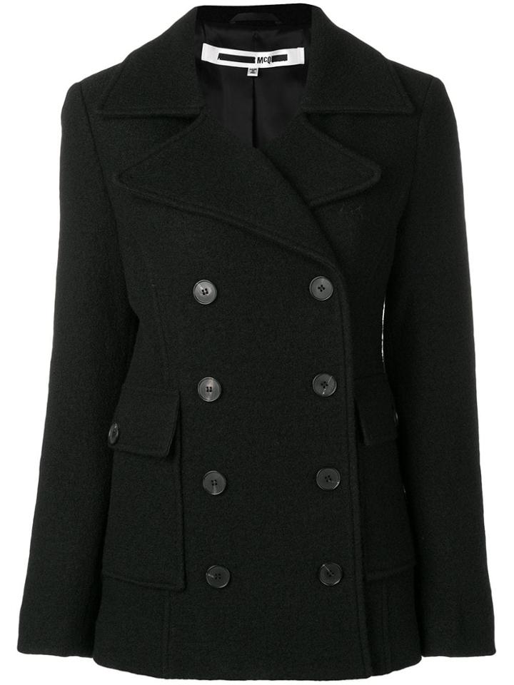 Mcq Alexander Mcqueen Classic Double-breasted Blazer - Black