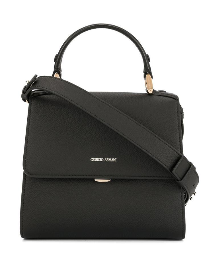 Giorgio Armani Le Sac Shoulder Bag - Black
