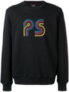 Ps Paul Smith Logo Print Sweatshirt - Black