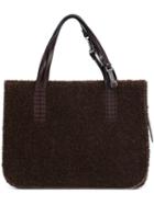 Chanel Vintage Woollen Shopping Tote