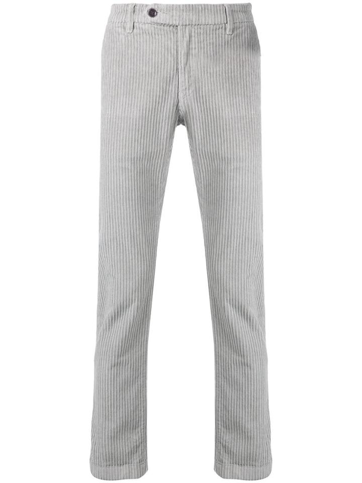 Al Duca D'aosta 1902 Large Corduroy Trousers - Grey