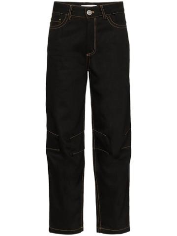 Matthew Adams Dolan Straight-leg Jeans - Black