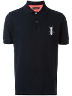 Paul Smith London Embroidered Logo Polo Shirt, Men's, Size: 54, Black, Cotton