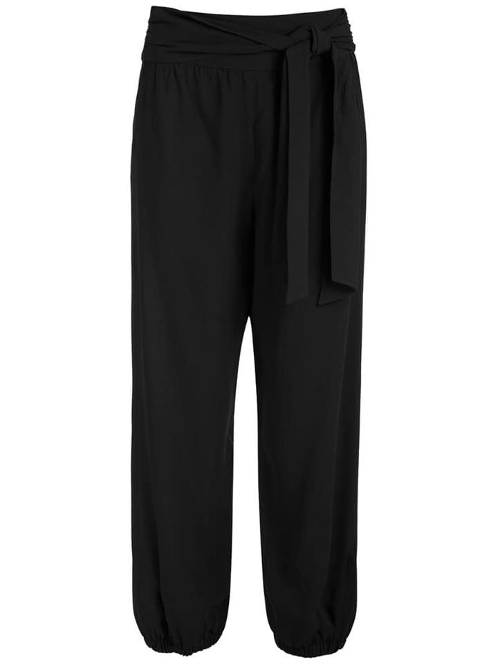 Nk Fluid Joana Tied Waistband Trousers - Black
