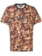 Amen Camouflage Print T-shirt - Brown