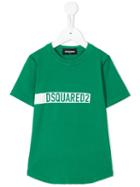 Dsquared2 Kids Logo Print T-shirt, Boy's, Size: 6 Yrs, Green