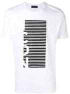 Diesel Black Gold Icon Print T-shirt - White