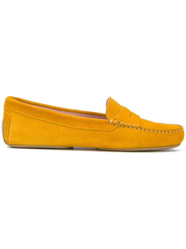 Pretty Ballerinas Josephine Loafers - Yellow & Orange