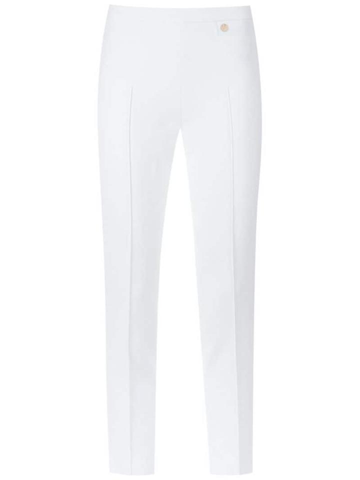 Versace Collection Skinny Stretch Trousers - White