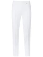 Versace Collection Skinny Stretch Trousers - White