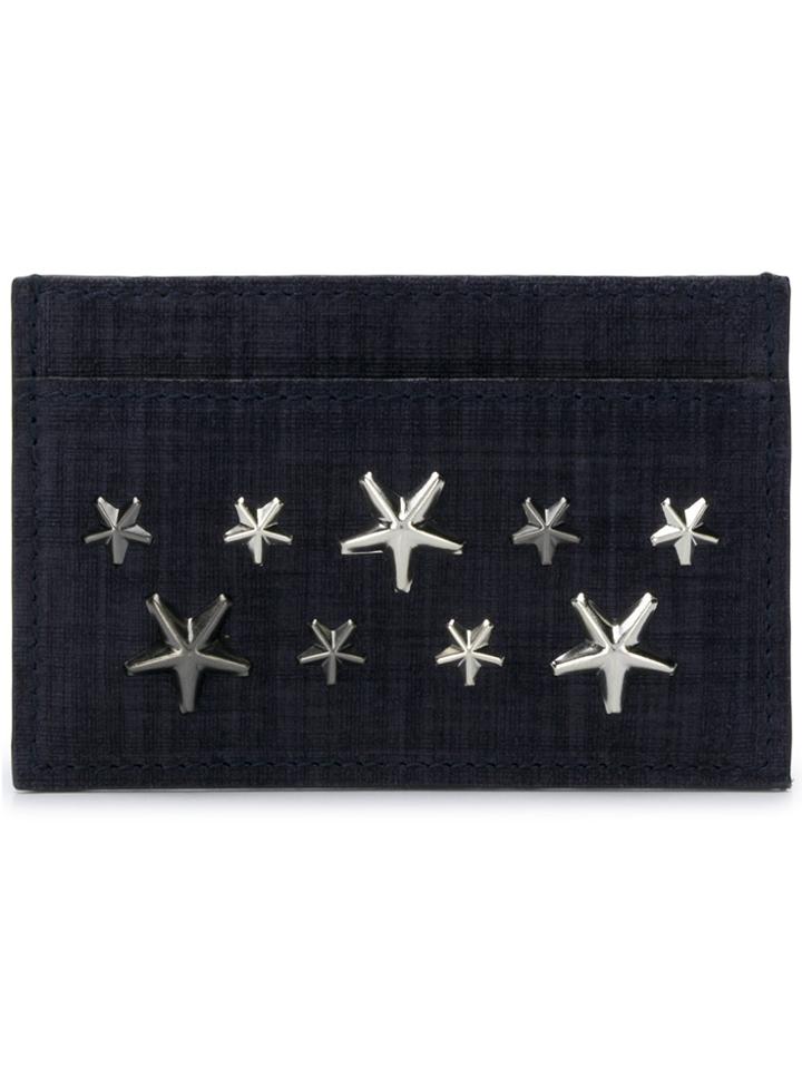 Jimmy Choo Denim Star Cardholder - Blue