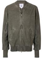 Lost & Found Rooms Oversized Bomber Jacket - Nude & Neutrals
