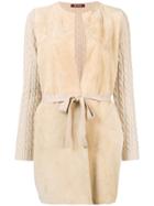 Max Mara Studio Duster Coat - Nude & Neutrals