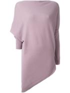 Ralph Lauren Cashmere Batwing Sleeve Jumper, Women's, Size: Medium, Pink/purple, Cashmere