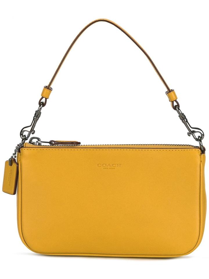 Coach Top Handle Mini Tote - Yellow & Orange