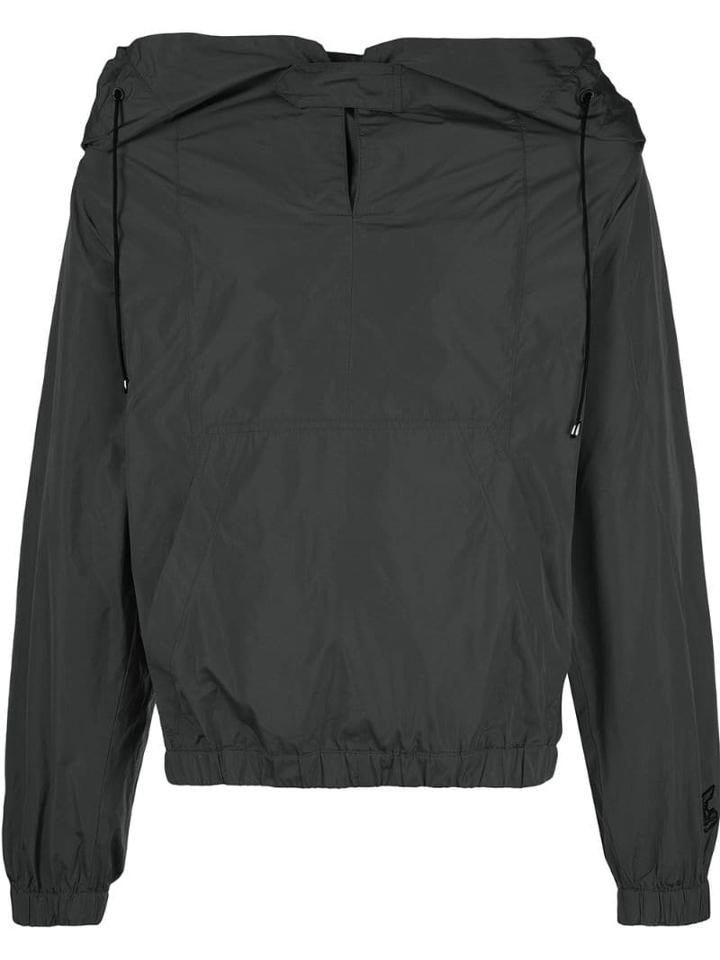 Vivienne Westwood Anglomania Drawstring Hooded Jacket - Black