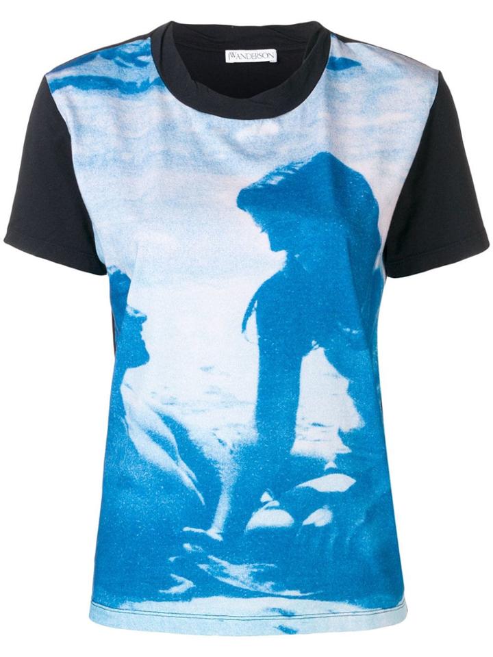 Jw Anderson Californian Lovers T-shirt - Blue