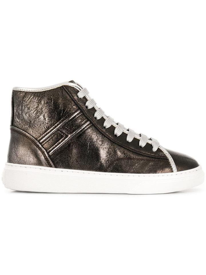 Hogan Hi-top Sneakers - Silver