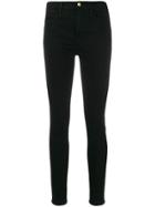 Frame Slim Fit Trousers - Black