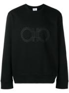 Salvatore Ferragamo Crew Neck Sweatshirt - Black